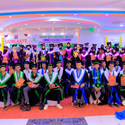 Students Graduate from Vision University of Somalia.